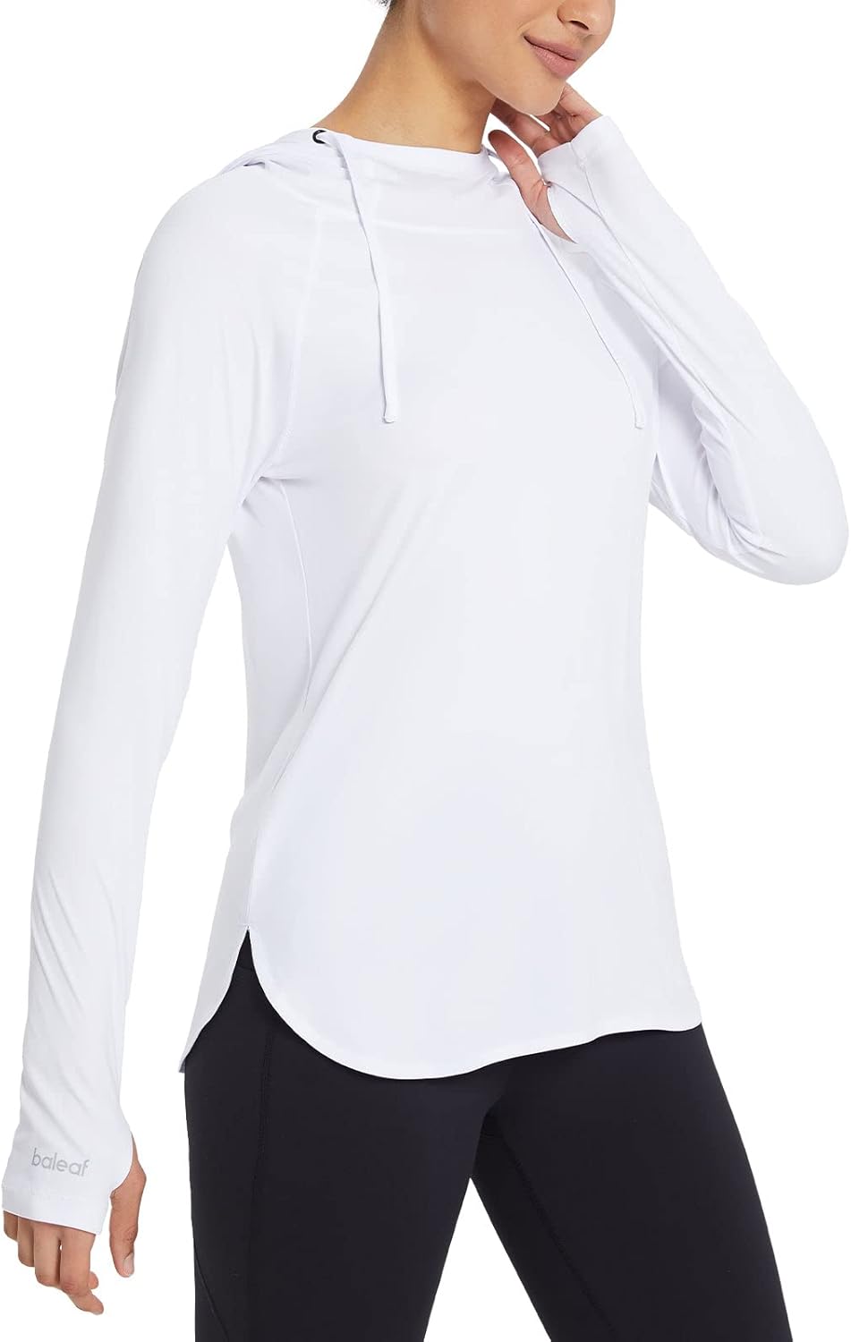 Women's Sun Protection Hoodie Shirt Long Sleeve UV T-Shirts Rash Guard Hiking Running Quick Dry - Image 2