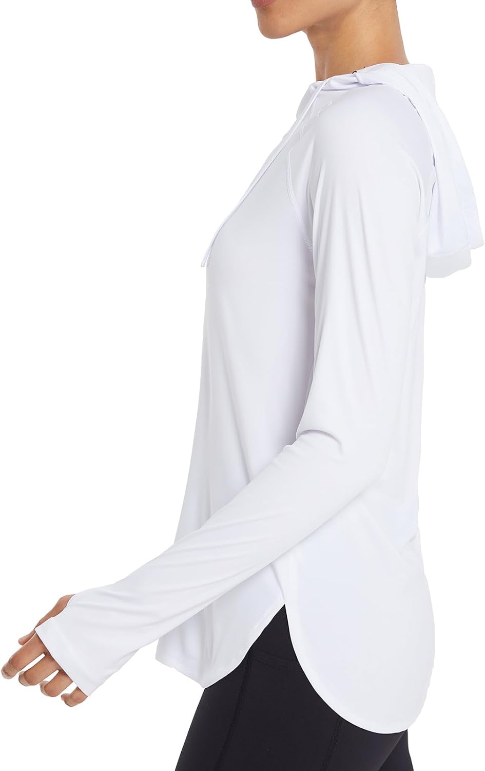Women's Sun Protection Hoodie Shirt Long Sleeve UV T-Shirts Rash Guard Hiking Running Quick Dry